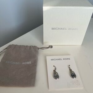 Michael Kors Lock Earrings